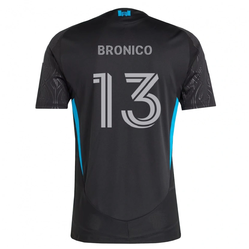 Danxen Femme Maillot Brandt Bronico #13 Noir Blanc Bleu Ciel Tenues Extérieur 2026/27 T-Shirt
