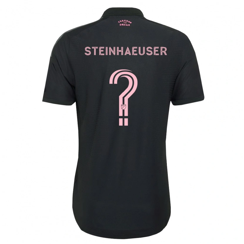 Danxen Femme Maillot Marcus Steinhaeuser #0 Rose Noir Blanc Tenues Extérieur 2026/27 T-Shirt