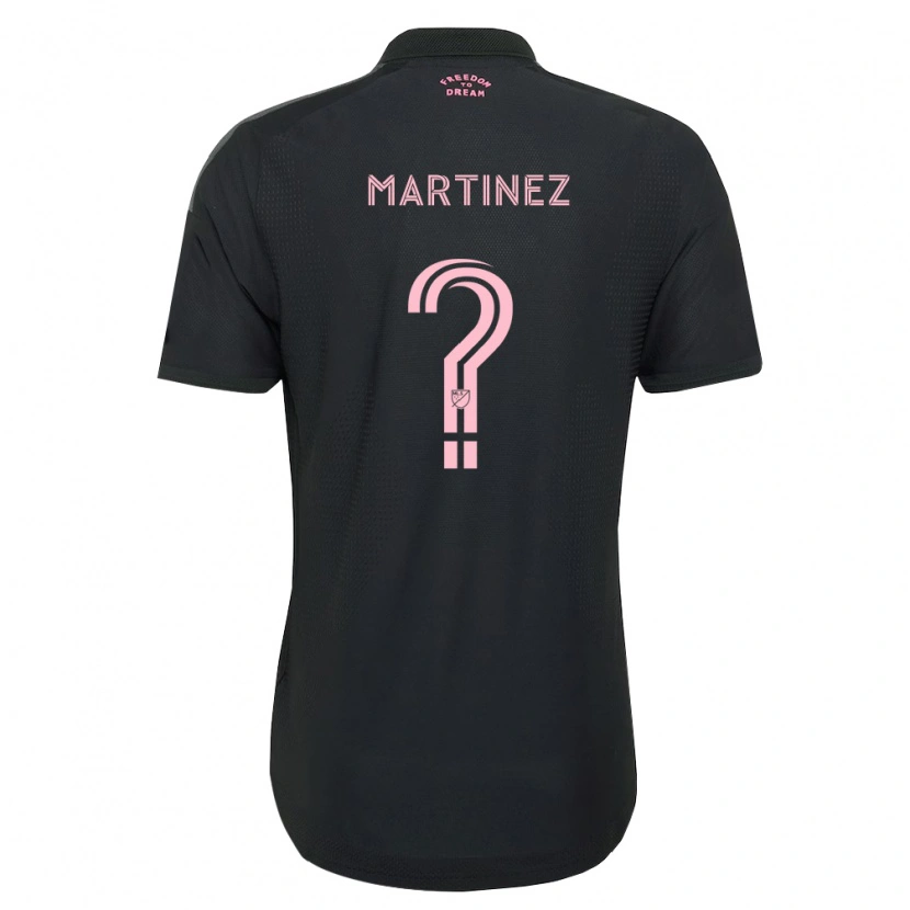 Danxen Femme Maillot Derrek Martinez #0 Rose Noir Blanc Tenues Extérieur 2026/27 T-Shirt