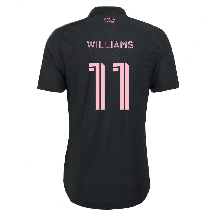 Danxen Femme Maillot Chaz Williams #11 Rose Noir Blanc Tenues Extérieur 2026/27 T-Shirt