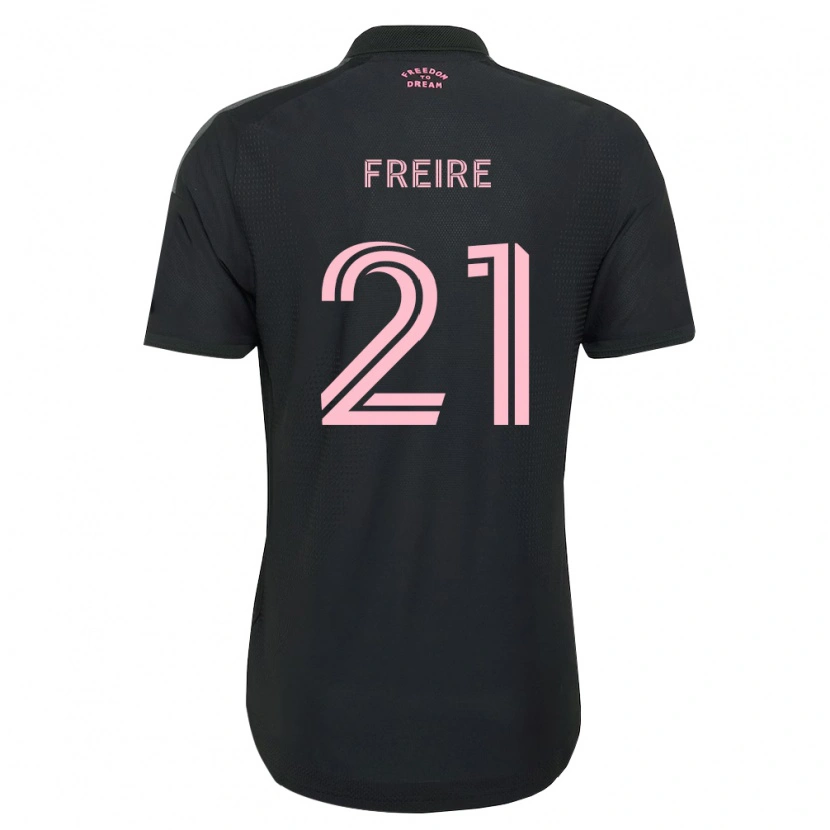 Danxen Femme Maillot Nicolas Freire #21 Rose Noir Blanc Tenues Extérieur 2026/27 T-Shirt