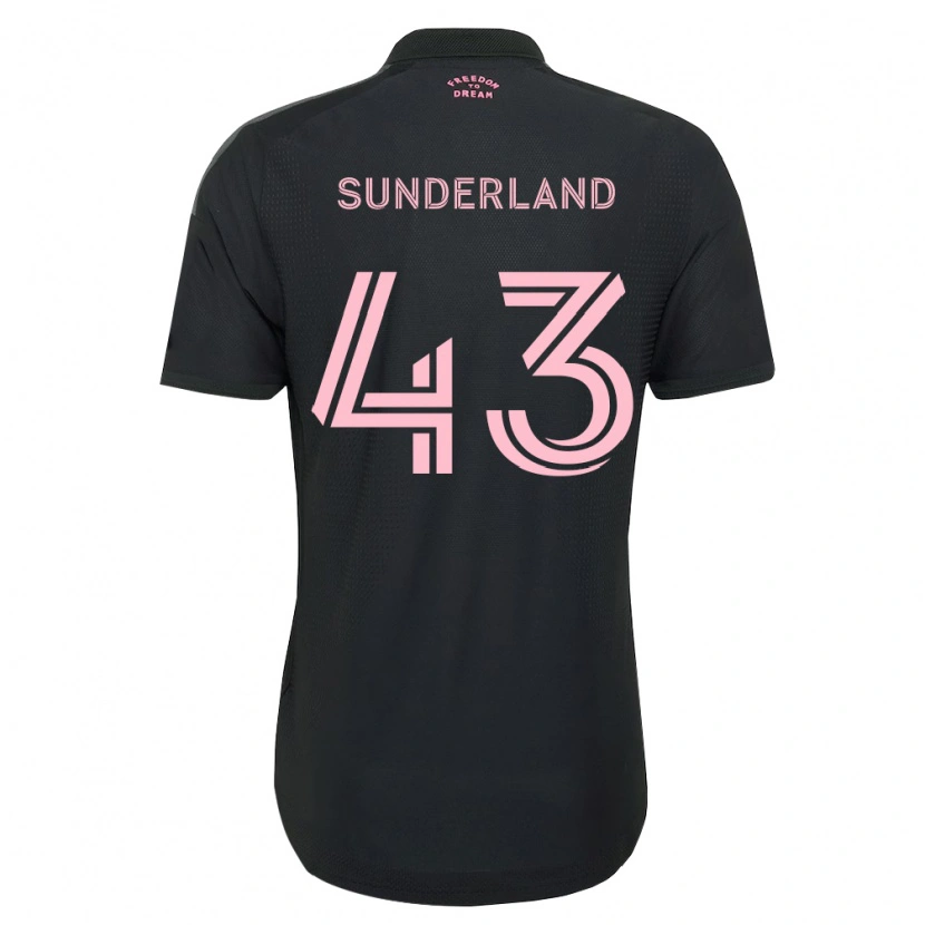 Danxen Femme Maillot Lawson Sunderland #43 Rose Noir Blanc Tenues Extérieur 2026/27 T-Shirt
