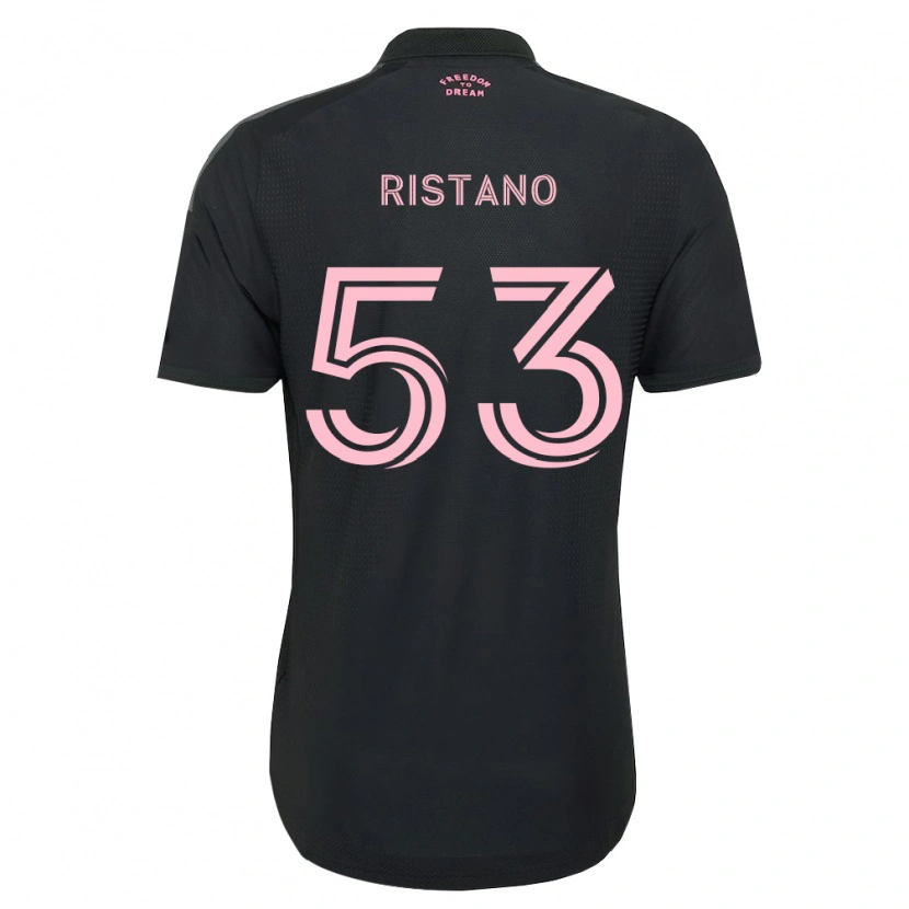 Danxen Femme Maillot Alejo Ristano #53 Rose Noir Blanc Tenues Extérieur 2026/27 T-Shirt