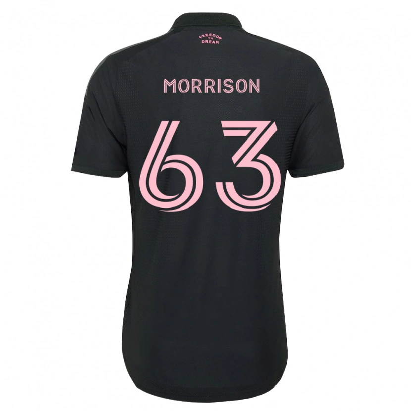 Danxen Femme Maillot Sloan Morrison #63 Rose Noir Blanc Tenues Extérieur 2026/27 T-Shirt