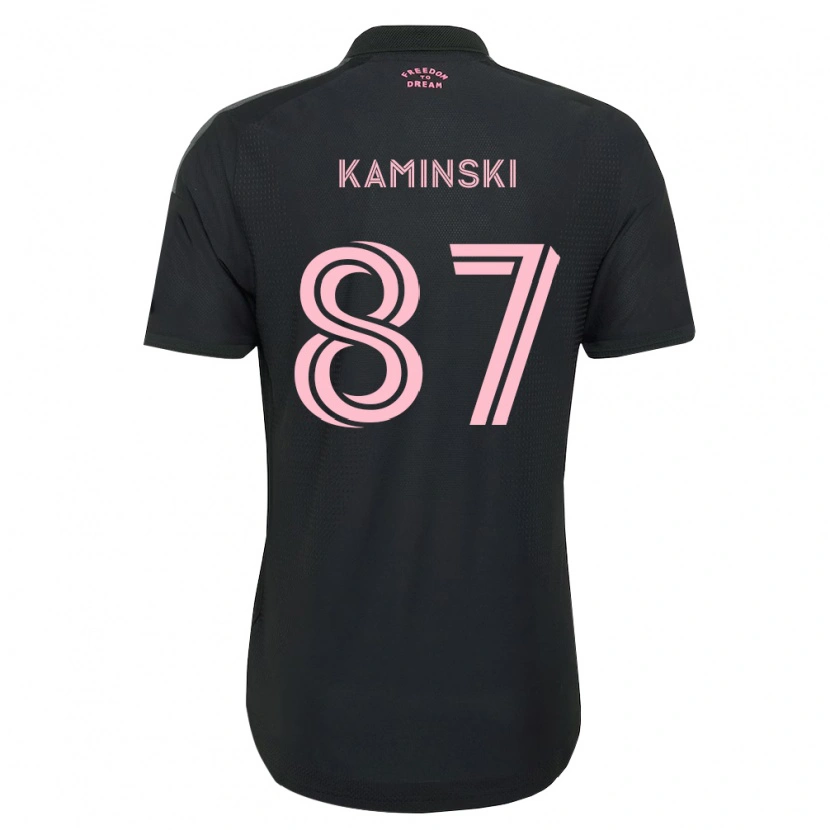 Danxen Femme Maillot Brett Kaminski #87 Rose Noir Blanc Tenues Extérieur 2026/27 T-Shirt