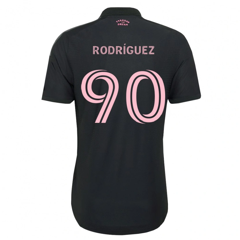 Danxen Femme Maillot Mark Rodríguez #90 Rose Noir Blanc Tenues Extérieur 2026/27 T-Shirt