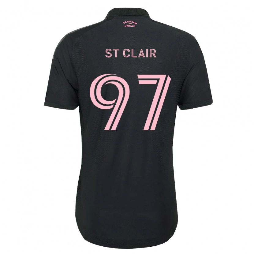 Danxen Femme Maillot Dayne St. Clair #97 Rose Noir Blanc Tenues Extérieur 2026/27 T-Shirt