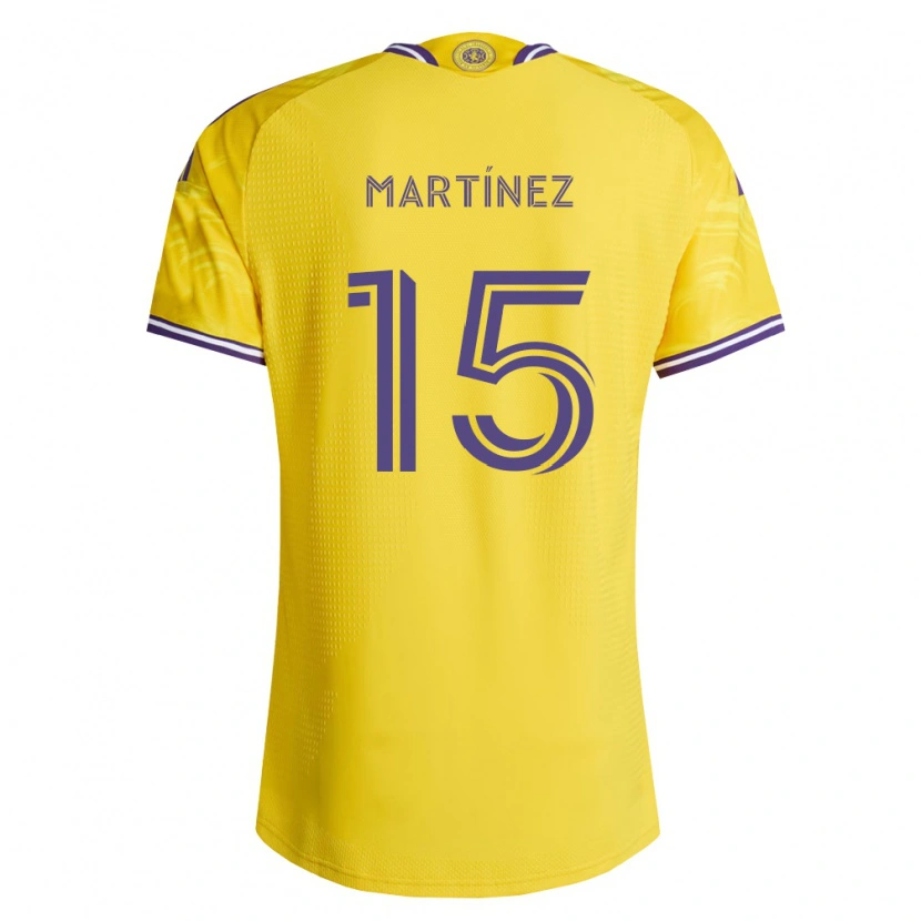 Danxen Femme Maillot Antonio Martínez #15 Jaune Violet Tenues Extérieur 2026/27 T-Shirt