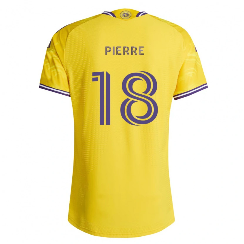 Danxen Femme Maillot Nikolai Pierre #18 Jaune Violet Tenues Extérieur 2026/27 T-Shirt