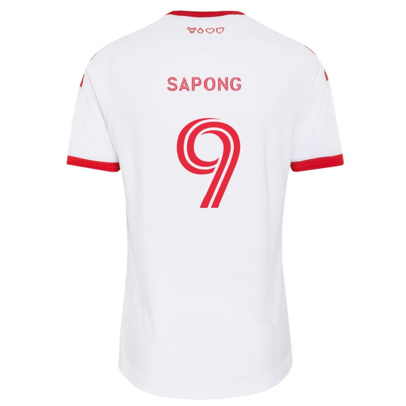 Danxen Femme Maillot C.j. Sapong #9 Blanc Rouge Noir Tenues Extérieur 2026/27 T-Shirt