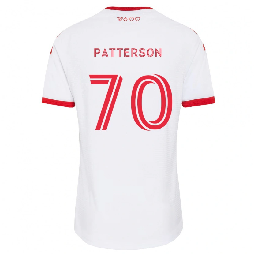 Danxen Femme Maillot Harrison Patterson #70 Blanc Rouge Noir Tenues Extérieur 2026/27 T-Shirt