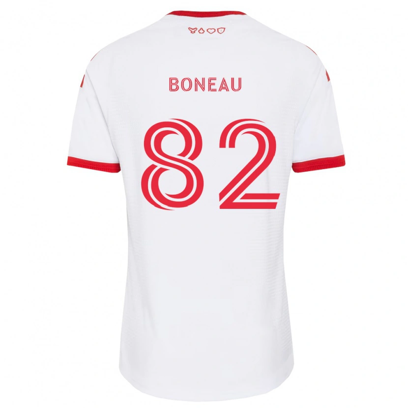 Danxen Femme Maillot Bryce Boneau #82 Blanc Rouge Noir Tenues Extérieur 2026/27 T-Shirt