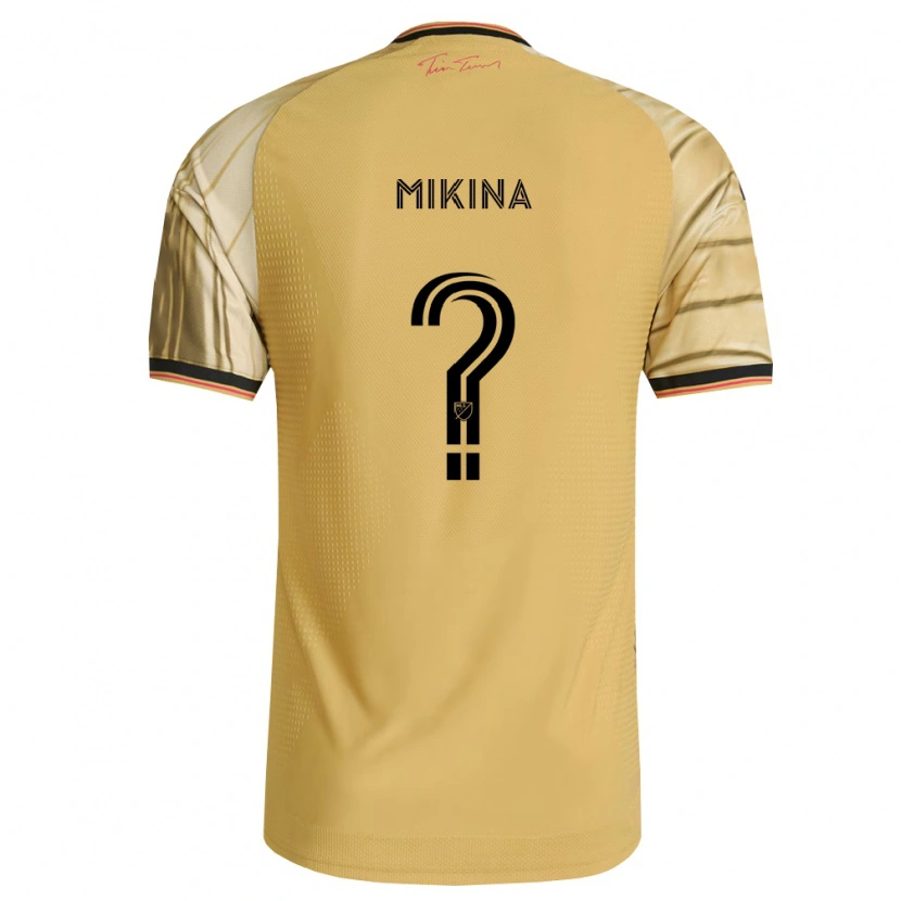 Danxen Femme Maillot Gabriel Mikina #0 Brun Jaune Noir Tenues Extérieur 2026/27 T-Shirt