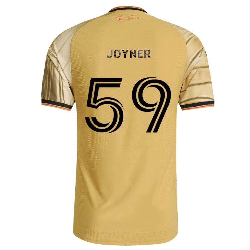 Danxen Femme Maillot Mykhi Joyner #59 Brun Jaune Noir Tenues Extérieur 2026/27 T-Shirt
