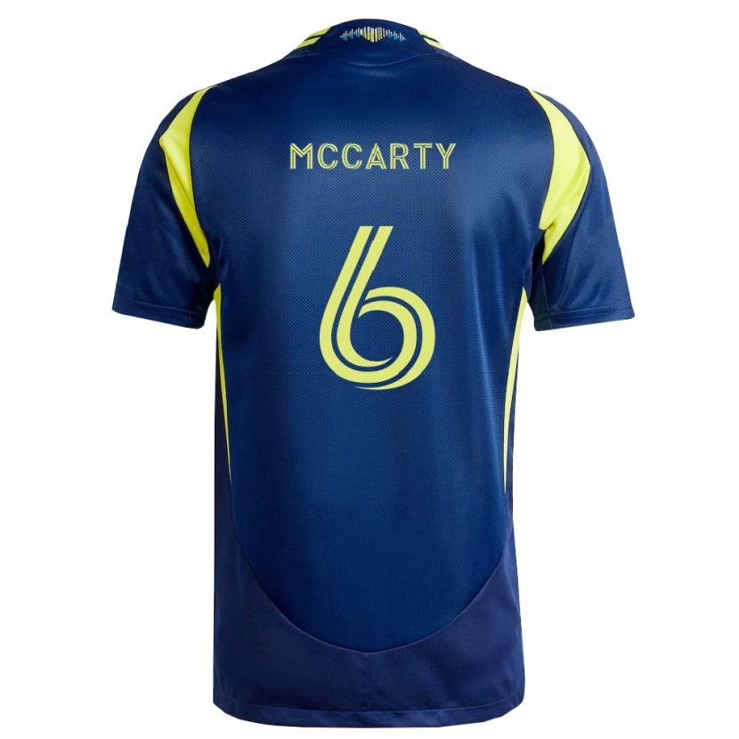 Danxen Femme Maillot Dax Mccarty #6 Jaune Bleu Marine Tenues Extérieur 2026/27 T-Shirt