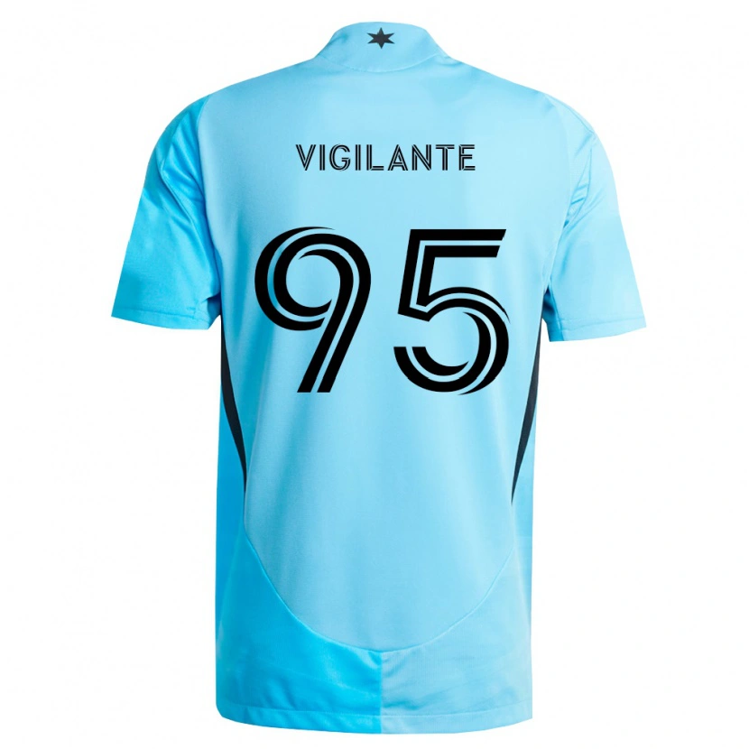 Danxen Femme Maillot Sam Vigilante #95 Bleu Clair Noir Tenues Extérieur 2026/27 T-Shirt