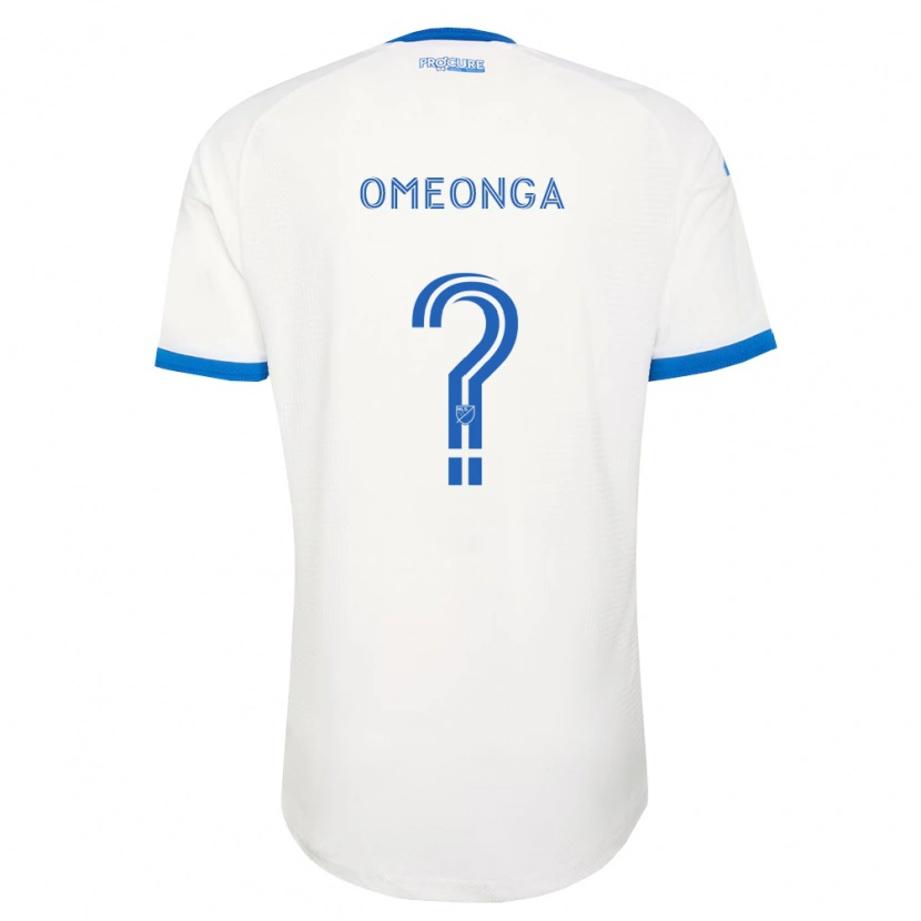 Danxen Femme Maillot Jeremie Omeonga #0 Bleu Ciel Blanc Tenues Extérieur 2026/27 T-Shirt