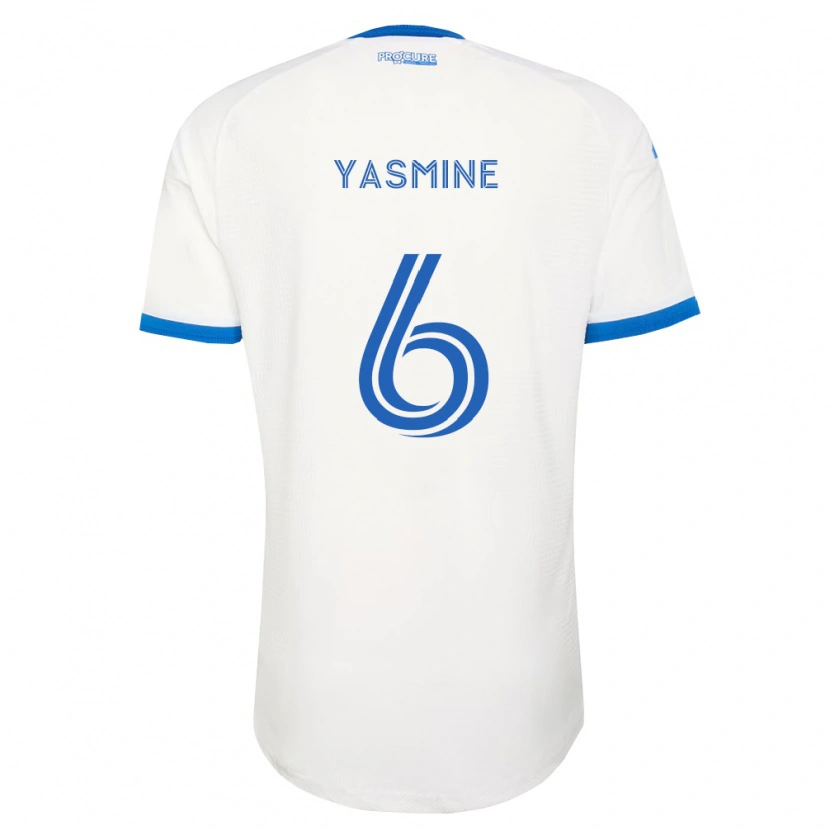 Danxen Femme Maillot Décombe Yasmine #6 Bleu Ciel Blanc Tenues Extérieur 2026/27 T-Shirt