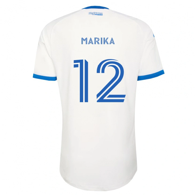 Danxen Femme Maillot Martineau Marika #12 Bleu Ciel Blanc Tenues Extérieur 2026/27 T-Shirt