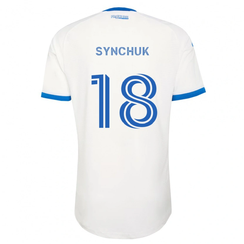 Danxen Femme Maillot Gennadiy Synchuk #18 Bleu Ciel Blanc Tenues Extérieur 2026/27 T-Shirt