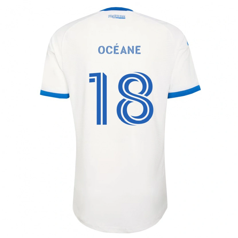 Danxen Femme Maillot Blouin Océane #18 Bleu Ciel Blanc Tenues Extérieur 2026/27 T-Shirt