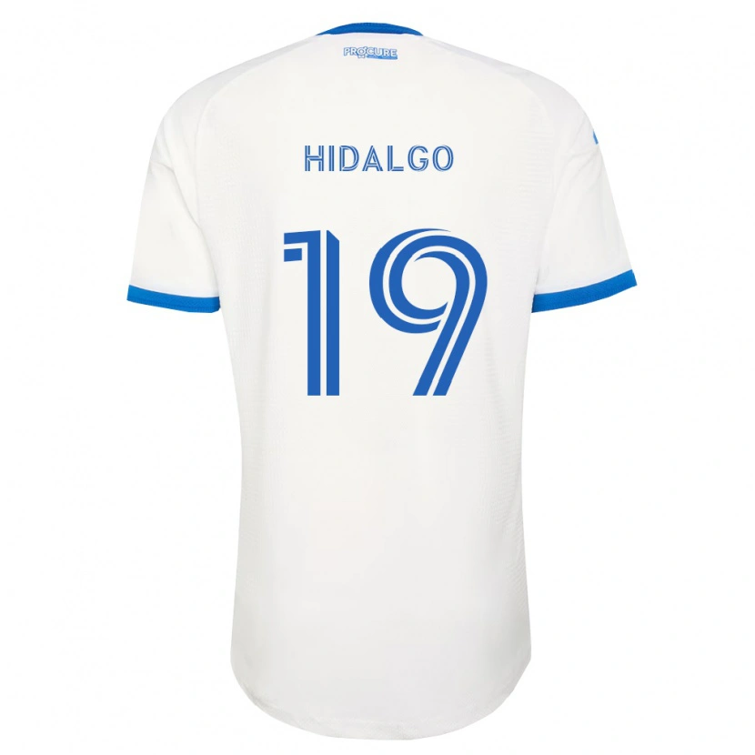 Danxen Femme Maillot Bode Hidalgo #19 Bleu Ciel Blanc Tenues Extérieur 2026/27 T-Shirt