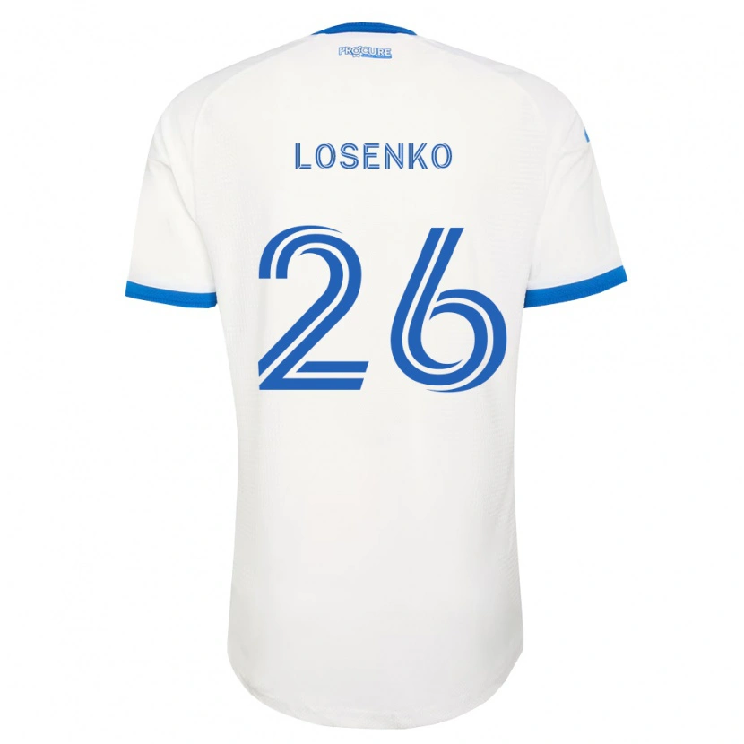 Danxen Femme Maillot Ivan Losenko #26 Bleu Ciel Blanc Tenues Extérieur 2026/27 T-Shirt