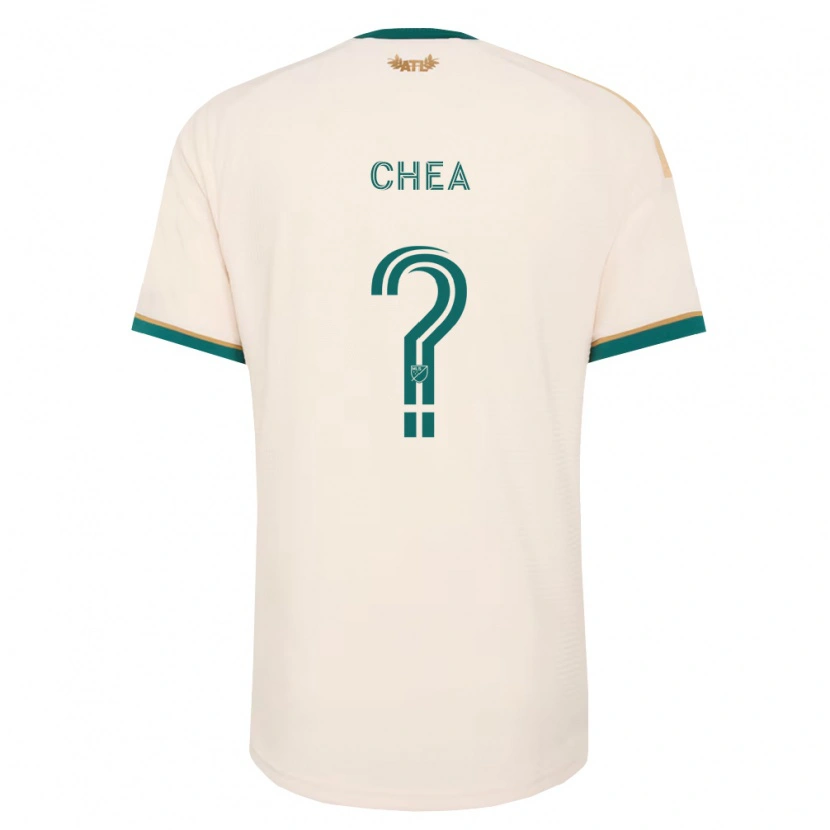 Danxen Femme Maillot Williver Chea #0 Vert Champagne Tenues Extérieur 2026/27 T-Shirt