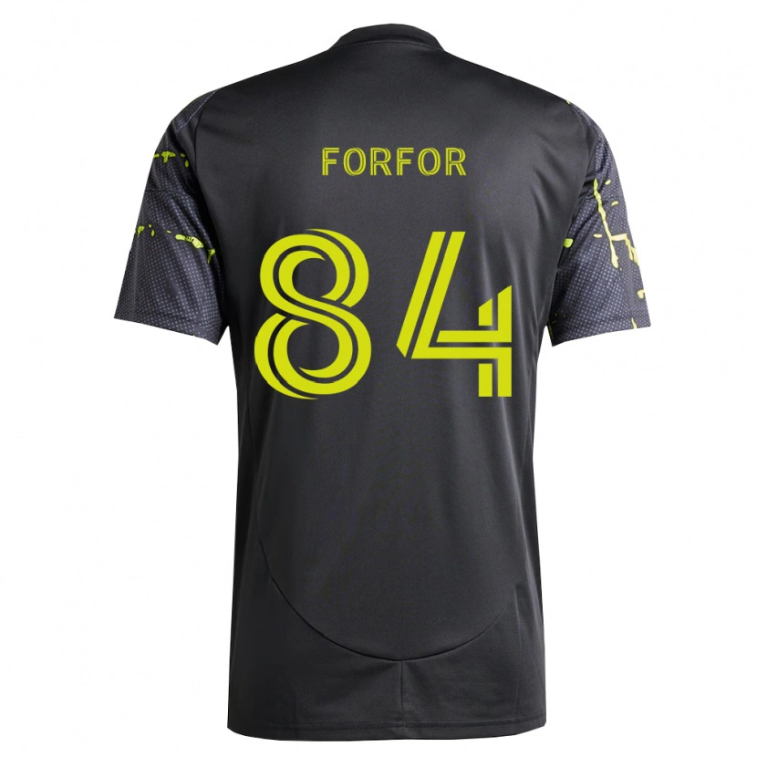 Danxen Femme Maillot Prince Forfor #84 Jaune Fluo Noir Tenues Extérieur 2026/27 T-Shirt