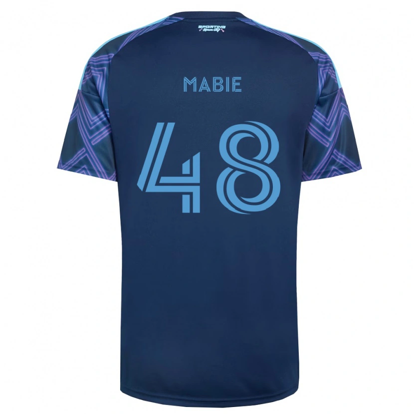 Danxen Femme Maillot Blaine Mabie #48 Bleu Royal Violet Tenues Extérieur 2026/27 T-Shirt