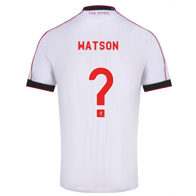 Danxen Femme Maillot Kai Watson #0 Noir Rouge Blanc Tenues Extérieur 2026/27 T-Shirt