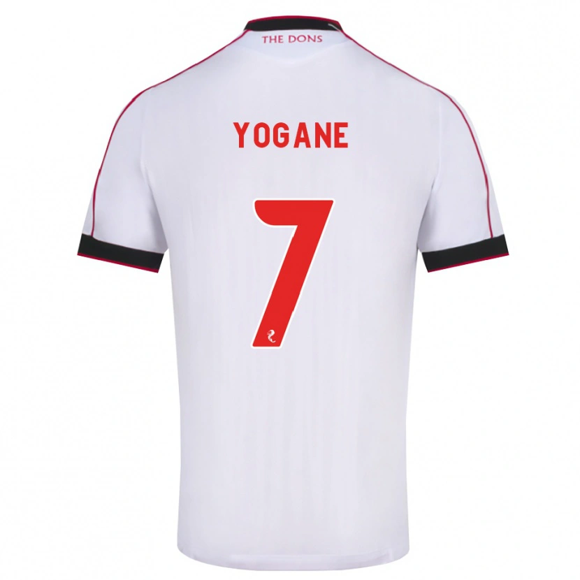 Danxen Femme Maillot Tony Yogane #7 Noir Rouge Blanc Tenues Extérieur 2026/27 T-Shirt
