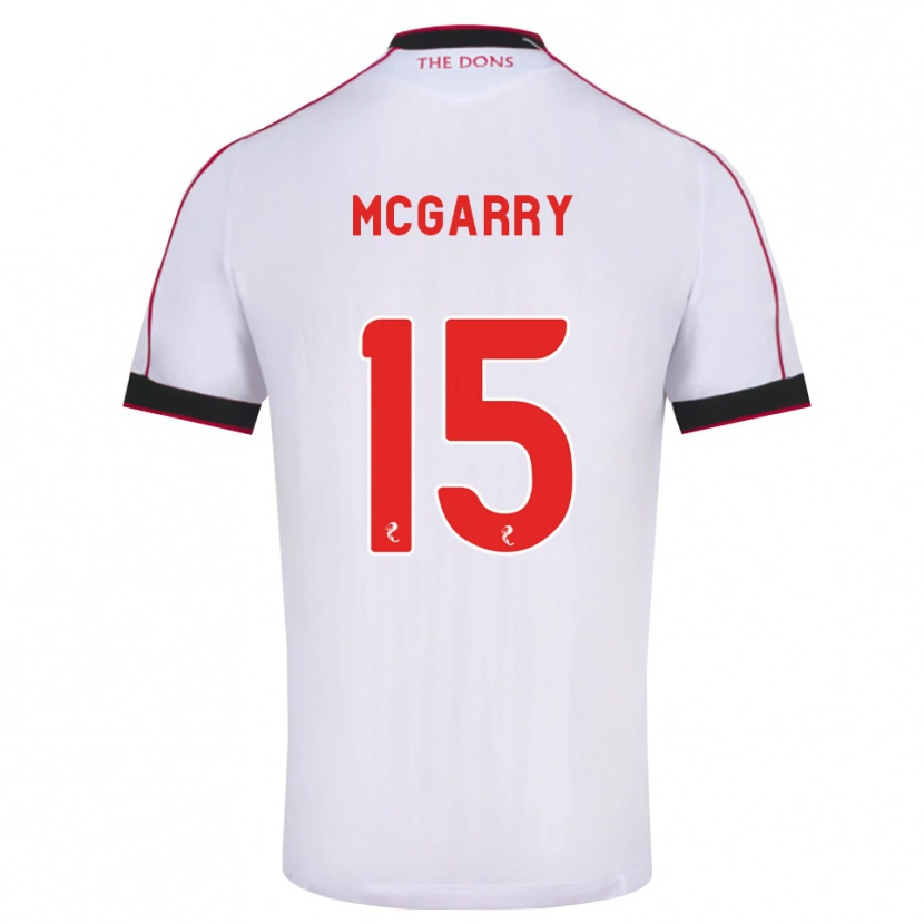 Danxen Femme Maillot James Mcgarry #15 Noir Rouge Blanc Tenues Extérieur 2026/27 T-Shirt