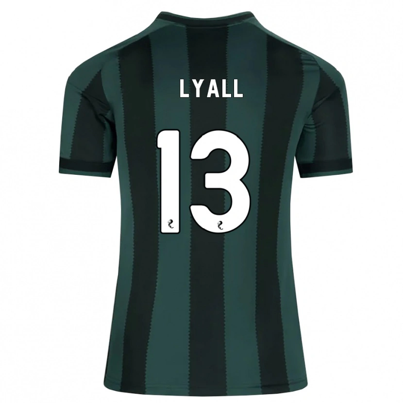 Danxen Femme Maillot Warren Lyall #13 Gris Ardoise Foncé Noir Tenues Extérieur 2026/27 T-Shirt