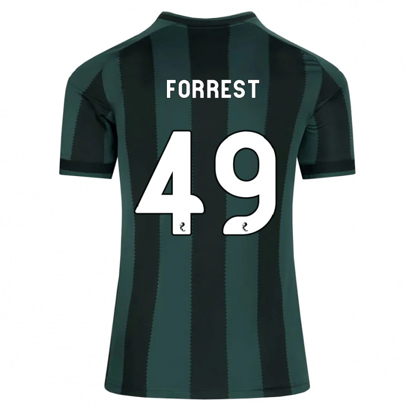 Danxen Femme Maillot James Forrest #49 Gris Ardoise Foncé Noir Tenues Extérieur 2026/27 T-Shirt