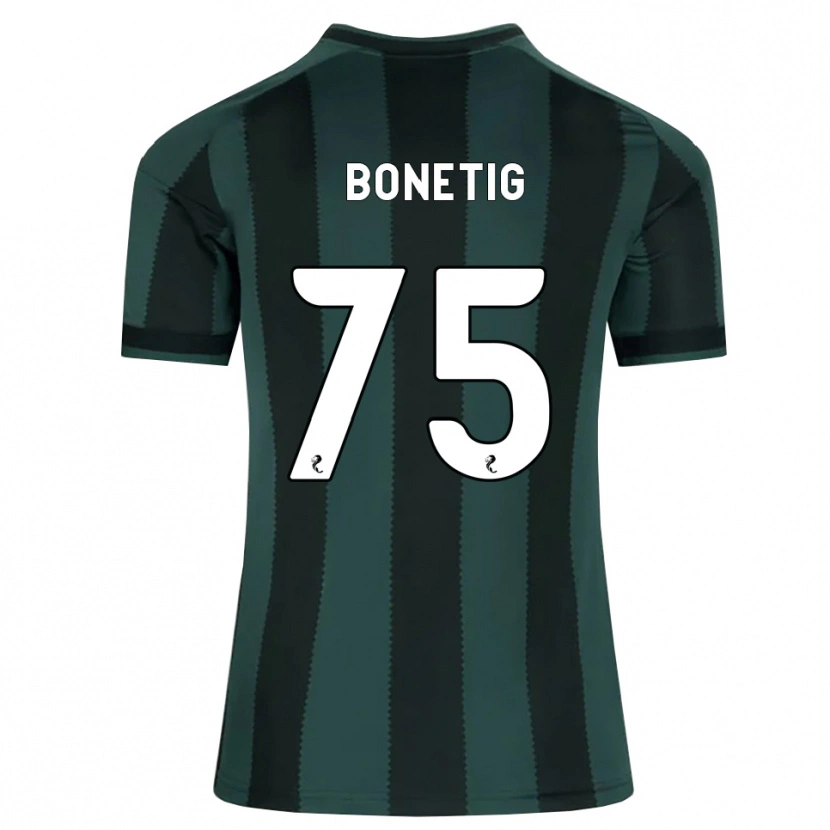 Danxen Femme Maillot Liam Bonetig #75 Gris Ardoise Foncé Noir Tenues Extérieur 2026/27 T-Shirt