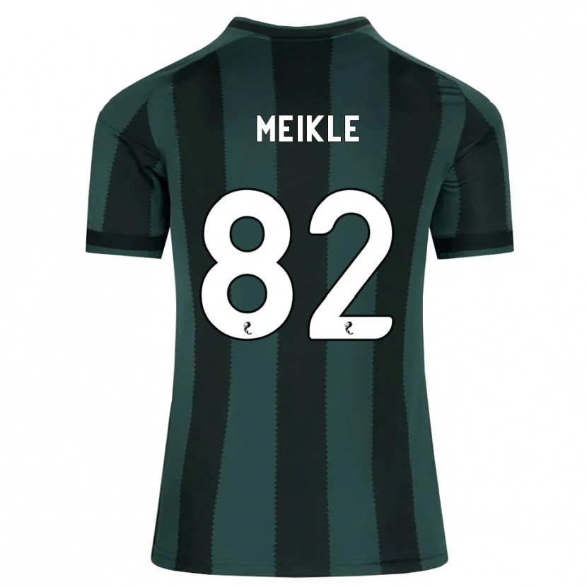 Danxen Femme Maillot Jamie Meikle #82 Gris Ardoise Foncé Noir Tenues Extérieur 2026/27 T-Shirt