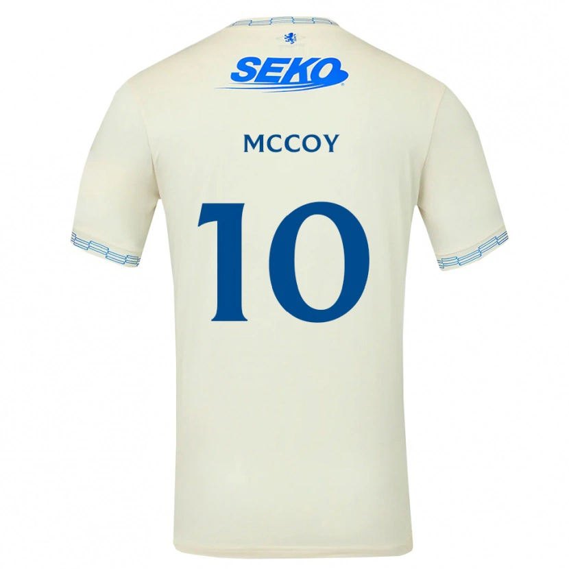 Danxen Femme Maillot Kayla Mccoy #10 Bleu Ciel Vif Blanc Tenues Extérieur 2026/27 T-Shirt
