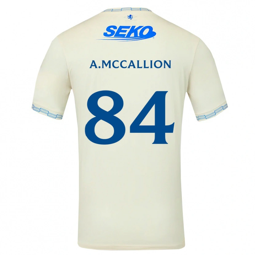 Danxen Femme Maillot Aiden Mccallion #84 Bleu Ciel Vif Blanc Tenues Extérieur 2026/27 T-Shirt