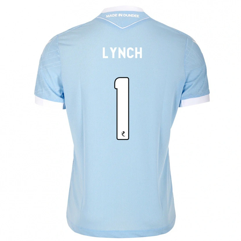 Danxen Femme Maillot Ruaridh Lynch #1 Bleu Ciel Clair Blanc Tenues Extérieur 2026/27 T-Shirt