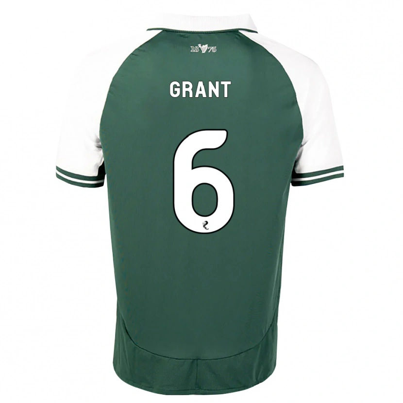Danxen Enfant Maillot Ciara Grant #6 Vert Marin Blanc Tenues Domicile 2026/27 T-Shirt