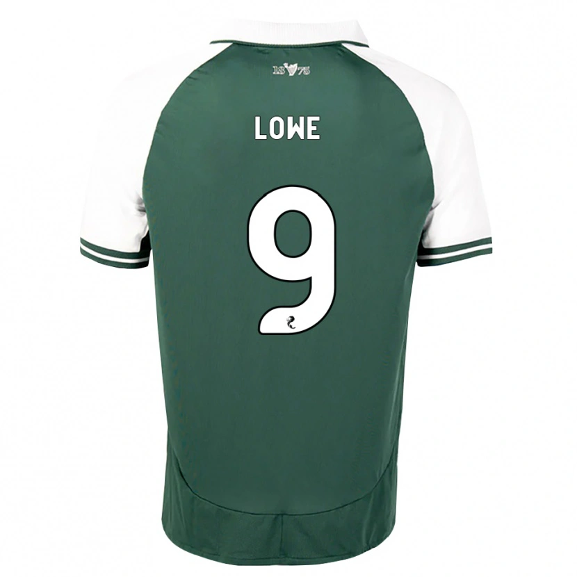 Danxen Enfant Maillot Nathan Lowe #9 Vert Marin Blanc Tenues Domicile 2026/27 T-Shirt