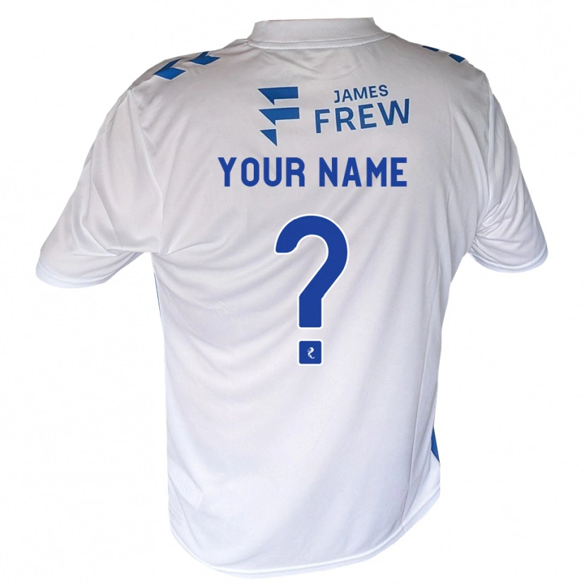 Danxen Enfant Maillot Votre Nom #0 Bleu Royal Blanc Tenues Domicile 2026/27 T-Shirt