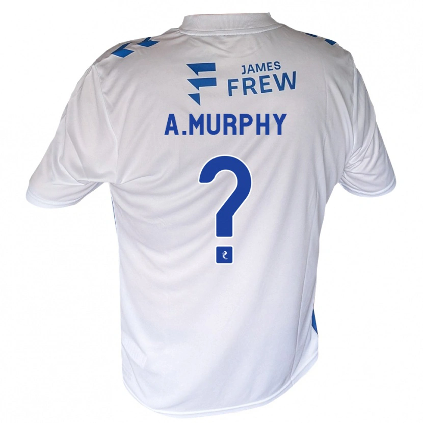 Danxen Enfant Maillot Alannah Murphy #0 Bleu Royal Blanc Tenues Domicile 2026/27 T-Shirt