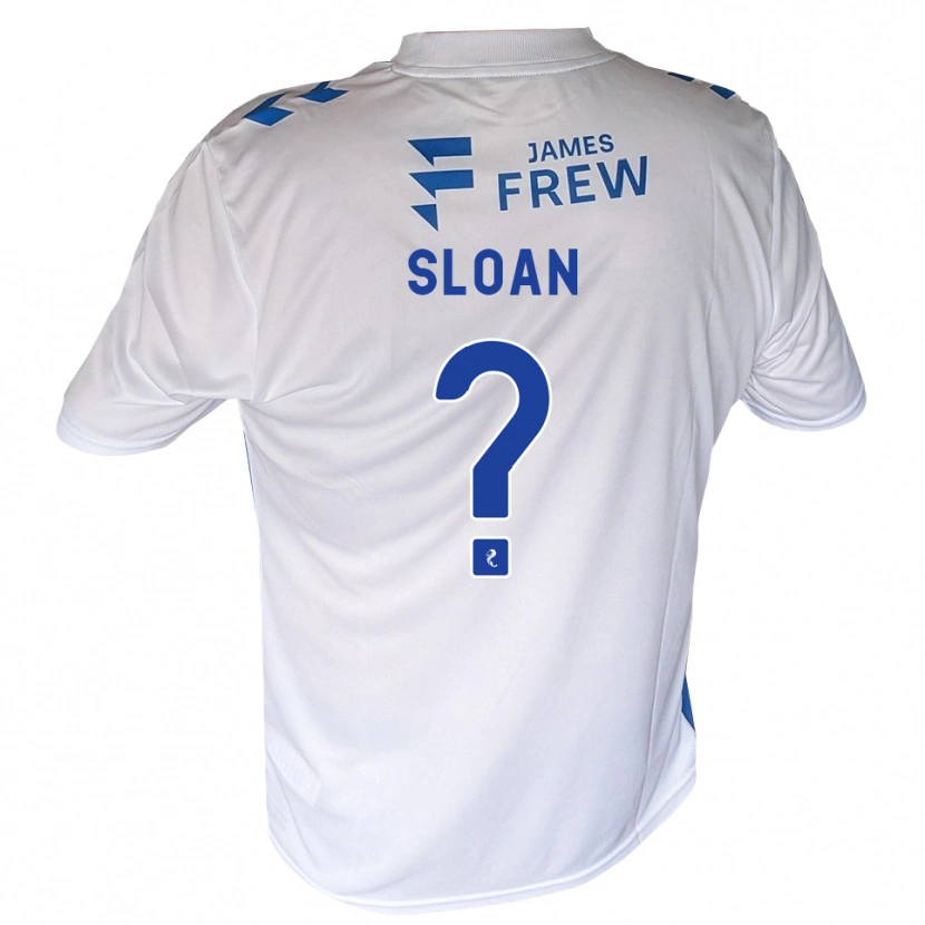 Danxen Enfant Maillot Lauren Sloan #0 Bleu Royal Blanc Tenues Domicile 2026/27 T-Shirt