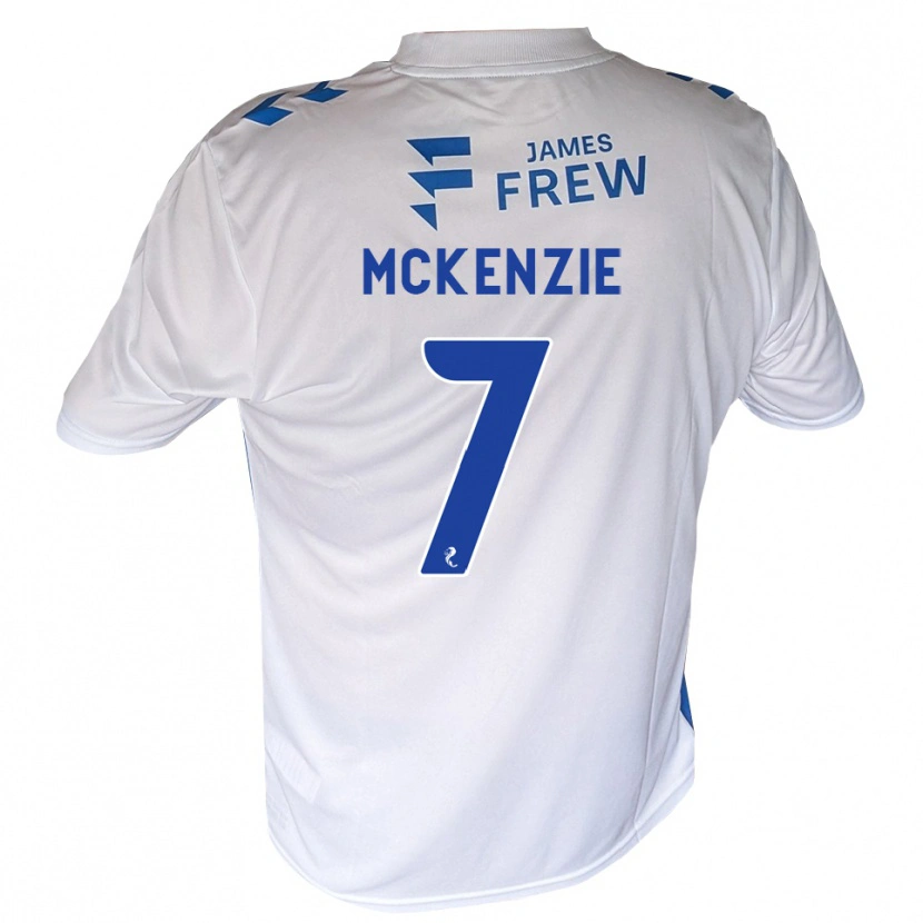 Danxen Enfant Maillot Rory Mckenzie #7 Bleu Royal Blanc Tenues Domicile 2026/27 T-Shirt