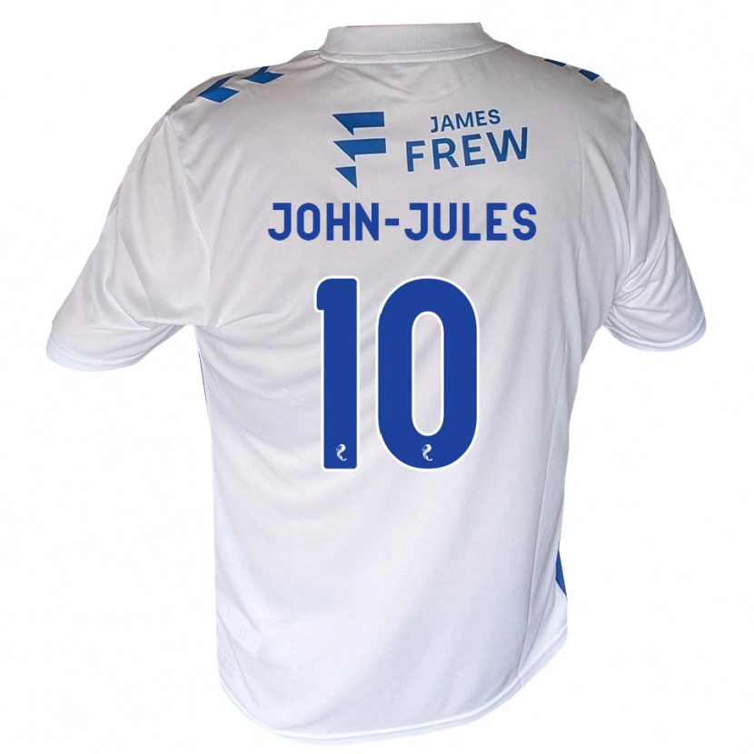 Danxen Enfant Maillot Tyreece John-Jules #10 Bleu Royal Blanc Tenues Domicile 2026/27 T-Shirt
