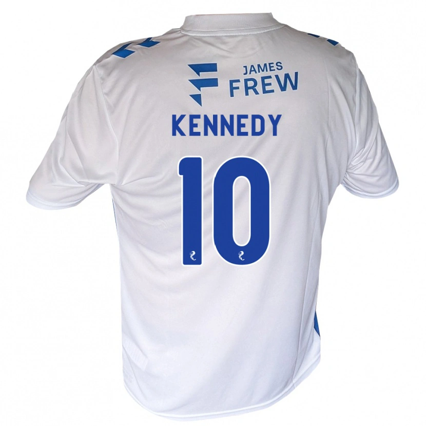Danxen Enfant Maillot Matty Kennedy #10 Bleu Royal Blanc Tenues Domicile 2026/27 T-Shirt