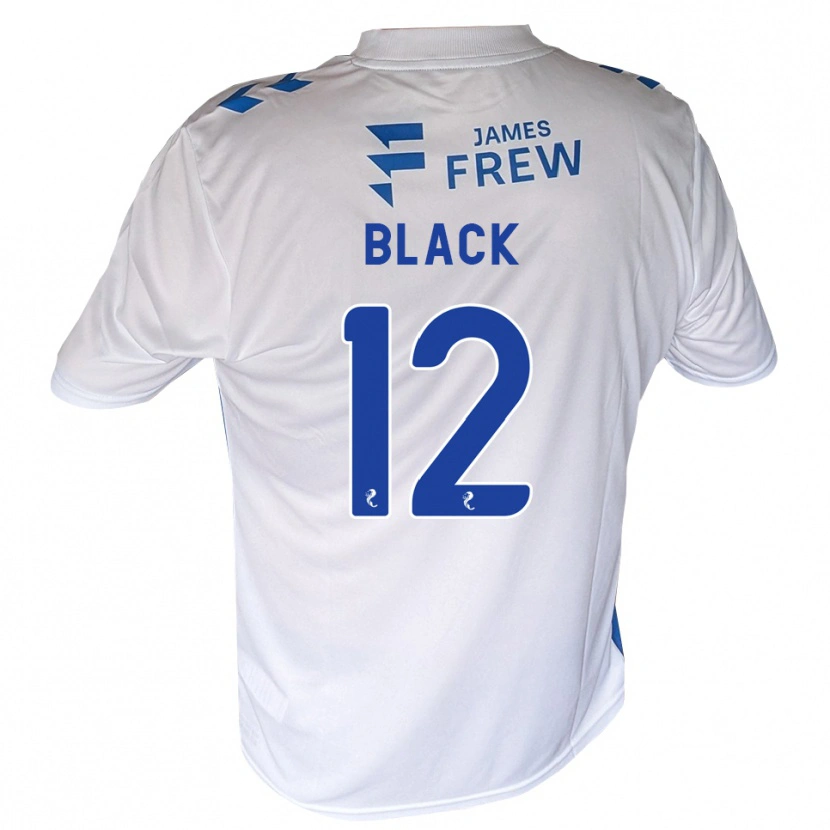 Danxen Enfant Maillot Kai Black #12 Bleu Royal Blanc Tenues Domicile 2026/27 T-Shirt