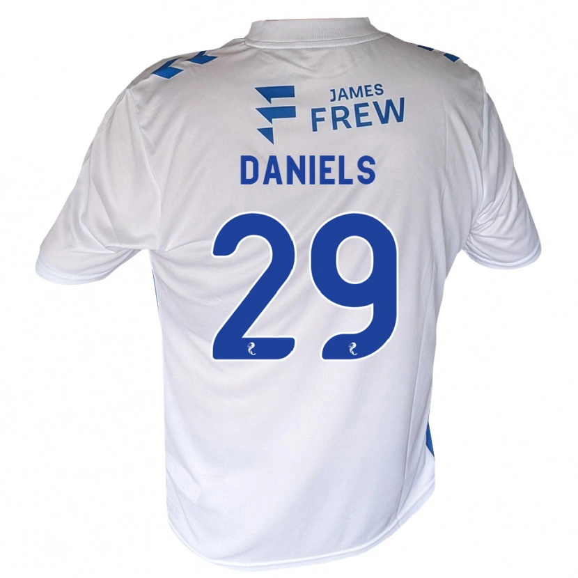 Danxen Enfant Maillot Djenairo Daniels #29 Bleu Royal Blanc Tenues Domicile 2026/27 T-Shirt